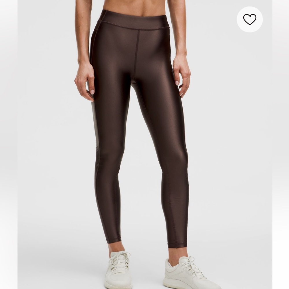 lululemon Satin Shine High-Rise Tights - Brown